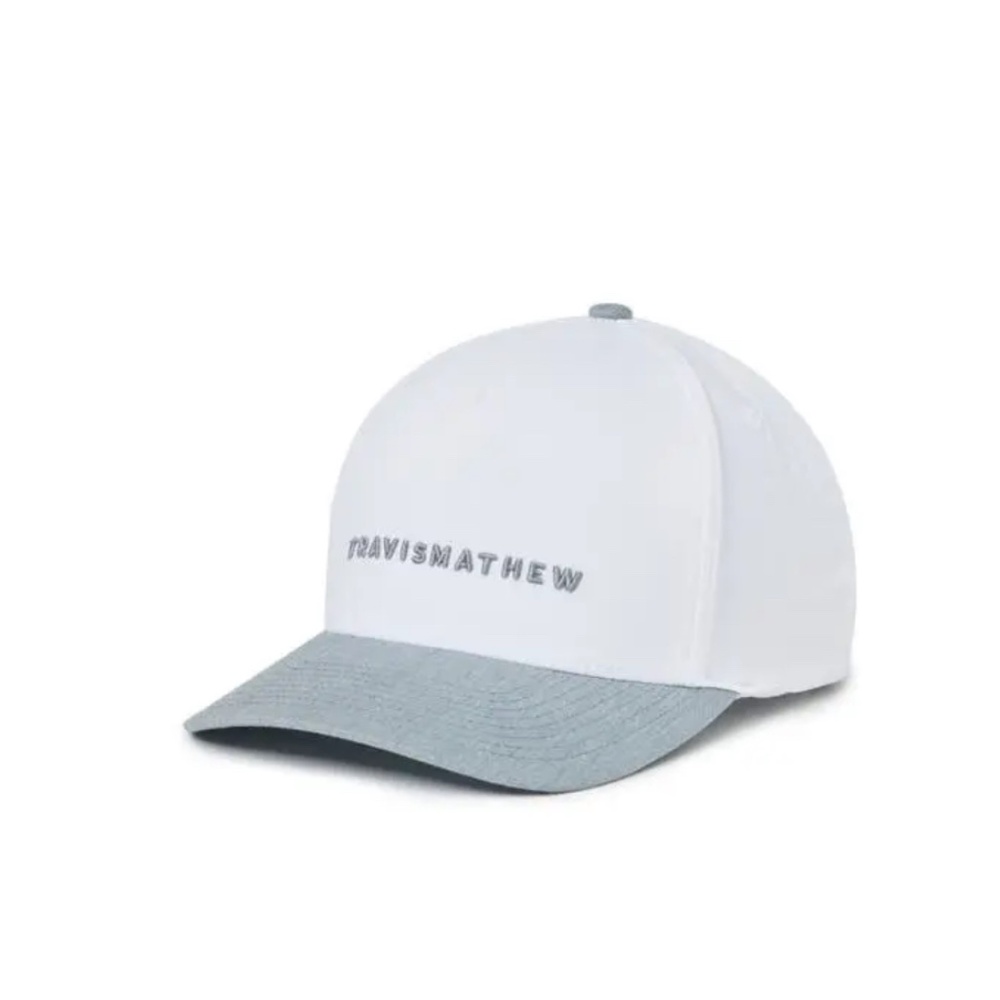 TRAVIS MATHEW Passing Lane Snapback Baseball Cap - Picture 2 of 7